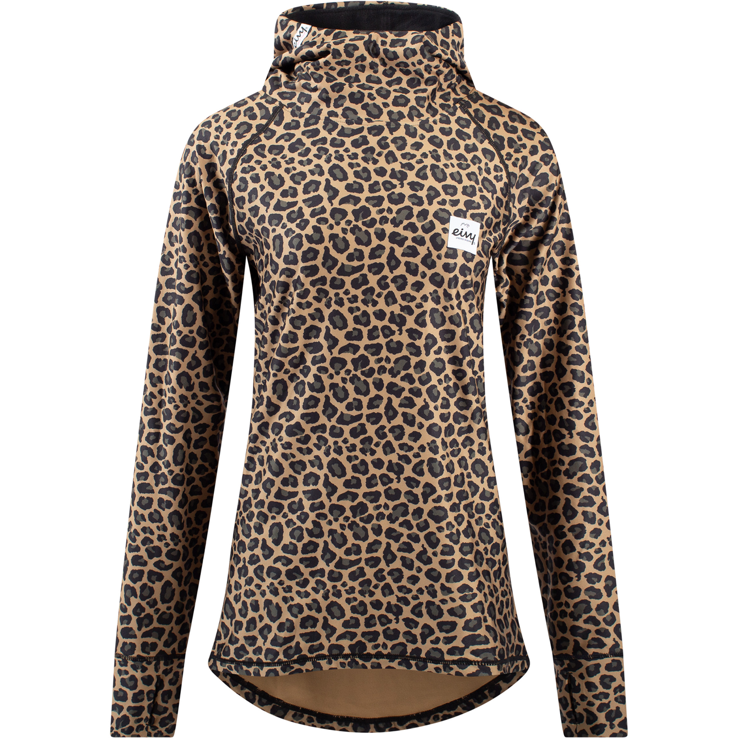 Eivy Icecold Damen Hoodies braun Größe S Freeride | Skifahren | Lifestyle Elastisch