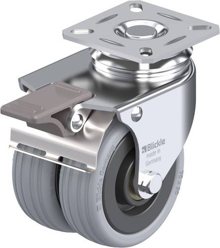Blickle 278572 LDA-VPA 75K-FI Doppel-Lenkrolle Rad-Durchmesser: 75mm Tragfähigkeit (max.): 100kg 1St.