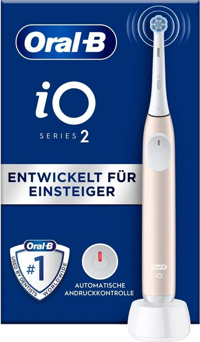 Oral-B iO Series 2 Calm Pink, Elektrische Zahnbürste (rosa/weiß)