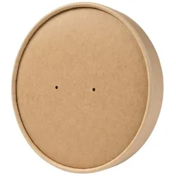 greenbox - Karton-Membran-Deckel Ø 150 mm, braun, PLA-beschichtet, 300 St.