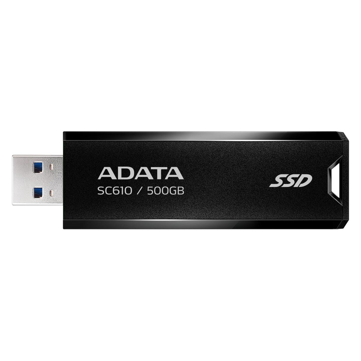 Adata SC610 (500 GB, USB-A) (SC610-500G-CBK/RD)