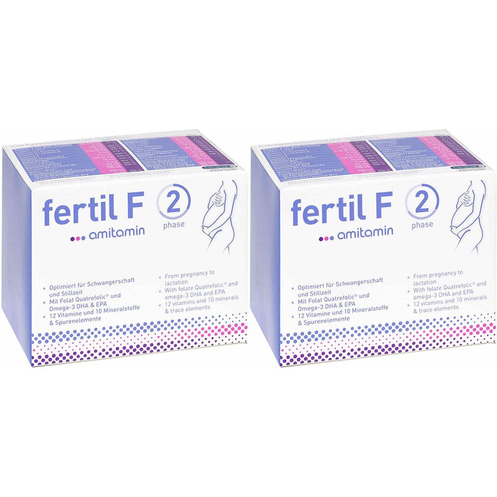 Amitamin Fertil F Phase 2 x2 2x120 St Kapseln