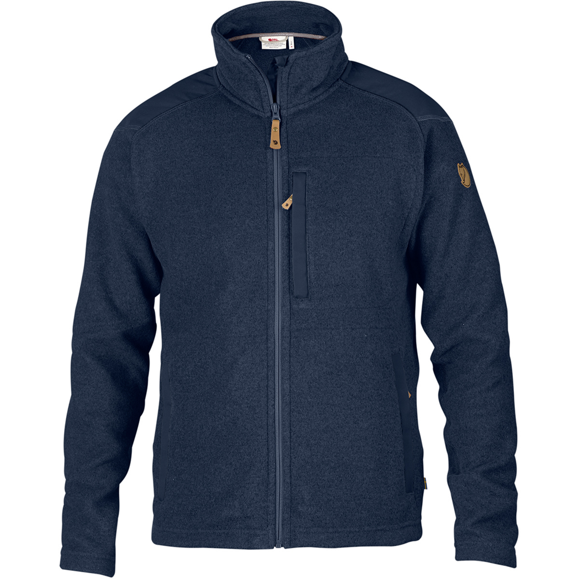 Fjällräven Buck Fleece Herren Fleecejacke blau Größe L Trekking Widerstandsfähig