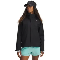 UNDER ARMOUR Cloudstrike Allwetterjacke Damen 001 - black/white L