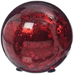 Deko-Kugel Glas rot Ornamente Ø 10 cm Stückpreis