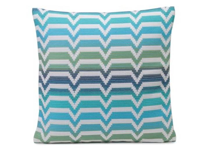 Gözze Ambiente Trendlife Naxos Outdoor Kissenhülle 40x40cm Farbe türkis