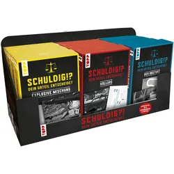 Frech Schuldig! Dein Urteil entscheidet (Fall 1-3) Display 3 x 4 (Deutsch, 1 - 4 Spieler)