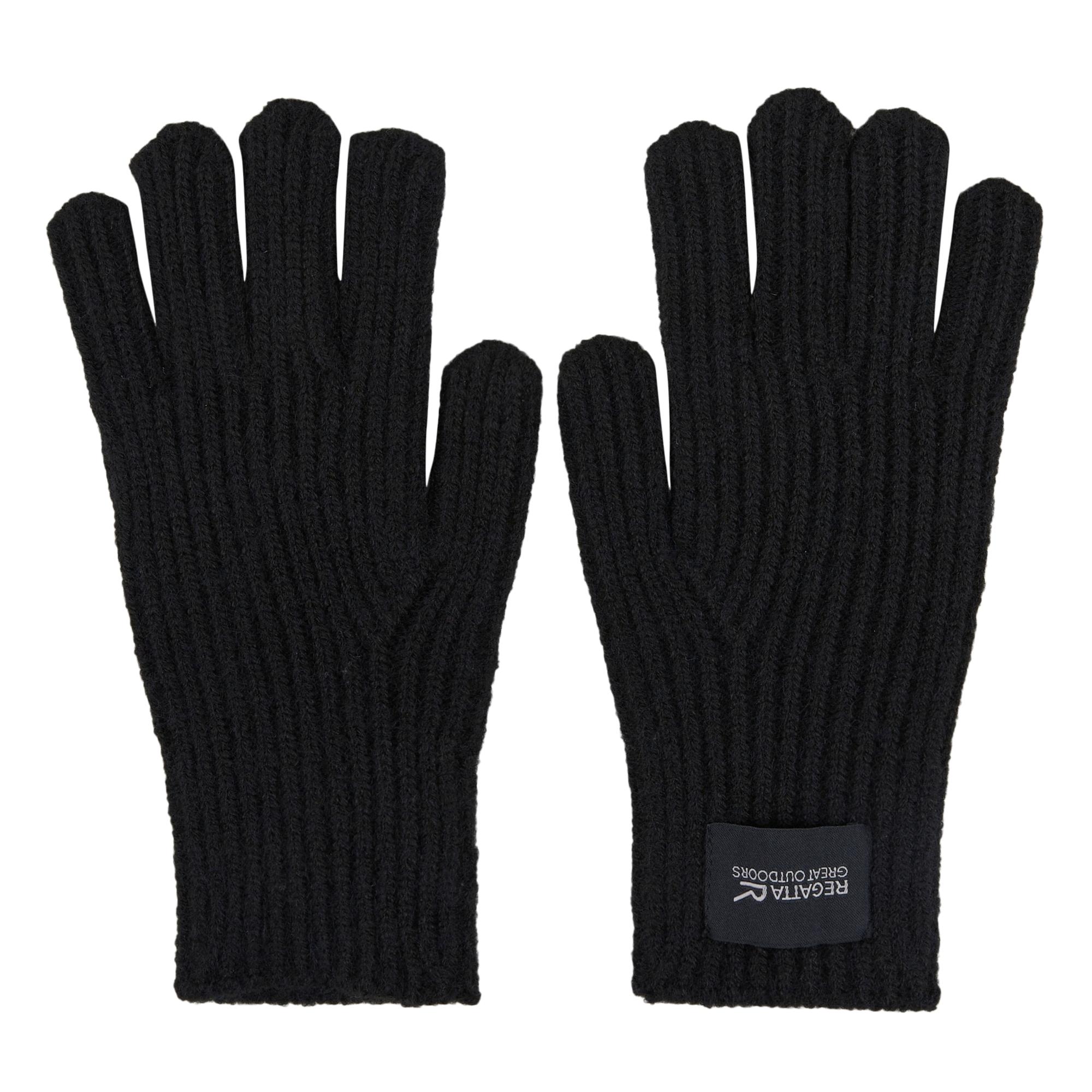 Regatta Volwassen unisex Connora-handschoenen (Zwart)