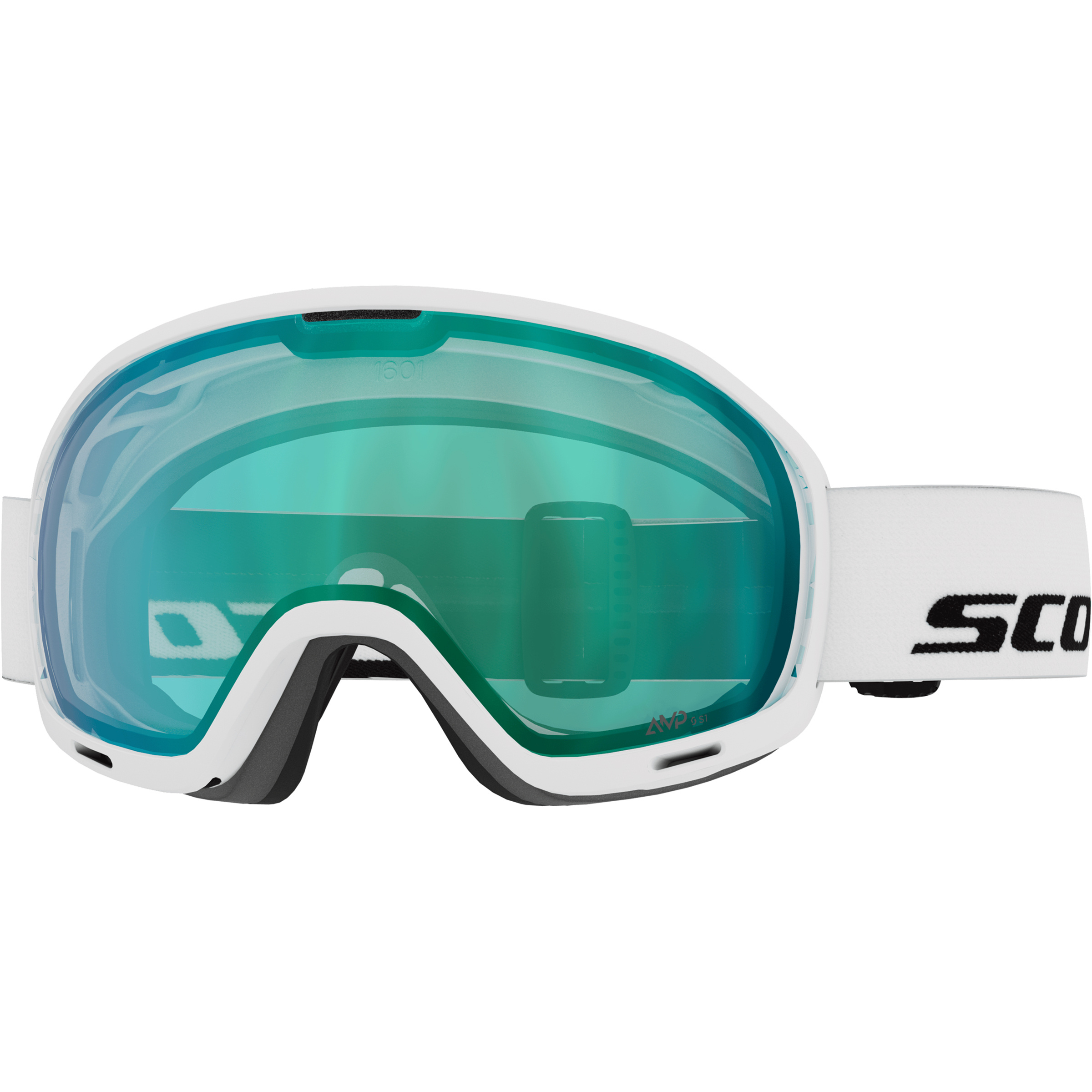 Scott Unlimited II OTG Skibrille Skibrillen black-amp aurora green Freeride | Skifahren