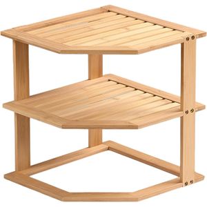 Kesper Küchenregal 58804, braun, für Arbeitsplatte, 25 x 27 x 25cm