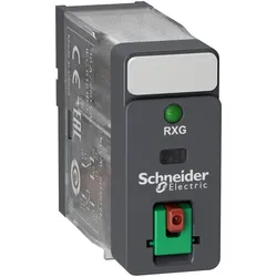 Schneider Electric RXG12P7 Steckb. Interface-Relais RXG, 1 W, 10 A, 230VAC, mit LED, mit Prüftaste  - 10 Stück