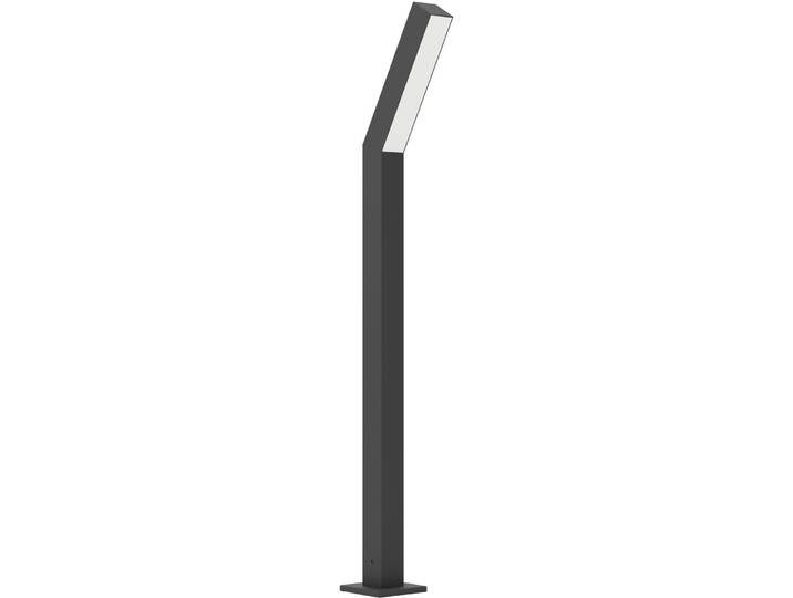 Eglo Stehlampe aussen Ugento Schwarz Aluminium/Stahl B 8.5 H 79 cm IP44 - LED - Lichtfarbe: Warmweiss - LED Energiesparlampen