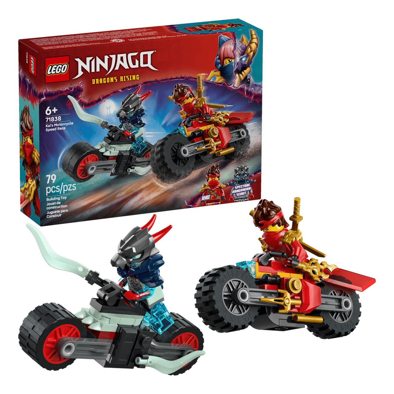 LEGO Ninjago 71838 Kais Motorradrennen