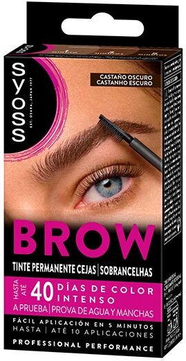 BROW TINT Brown Tinte Cejas Castaño Oscuro
