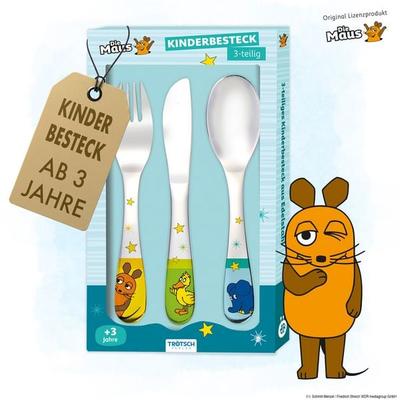 TRÖTSCH - Die Maus Besteckset aus Edelstahl
