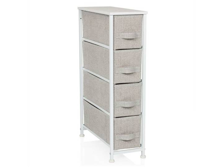Commode - hjh LIVING - FOLDRESS S - Gris - Tissu