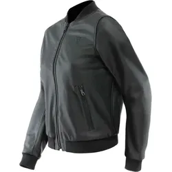 Dainese Accento, Lederjacke perforiert Damen - Schwarz - 54