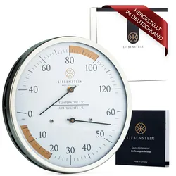 Liebenstein Sauna Thermometer & Hygrometer - Made in Germany
