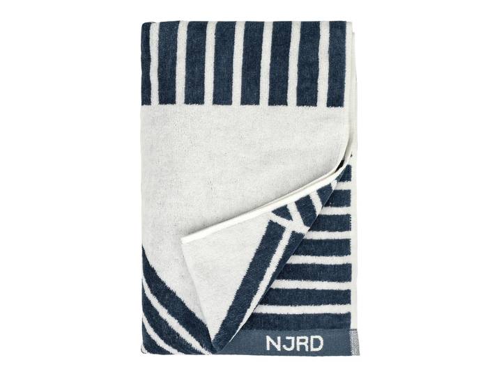 NJRD Serviette Stripes 70x140 cm Bleu
