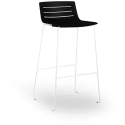 Resol »Skin Patin« Barhocker Black/White