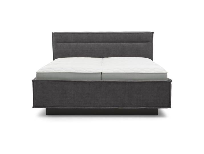 Musterring JustB! Polsterbett inkl. Lattenroste, Classic TT Matratzen und Bettkasten - Flair 10093 grau - Soft Soft manuelle Fußteilverstellung, manuelle Kopfteilverstellung Modern, Zeitlos