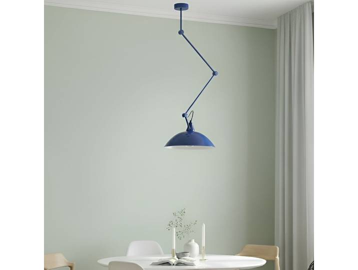 Suspension Melos, bleue, Ø 36 cm, métal - ALDEX - Salon / séjour - Scandinave - À ampoule unique