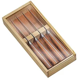 Zassenhaus Steakmesser-Set, Besteck, Braun