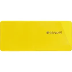 coroset® magnetische Etikettenhalter, gelb, 220x81mm, 50/VE