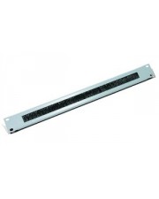 TRITON Rack-Blende mit Bürste für Kabeldurchführung RAL 7035 1U (RAC-ZP-X03-A2)