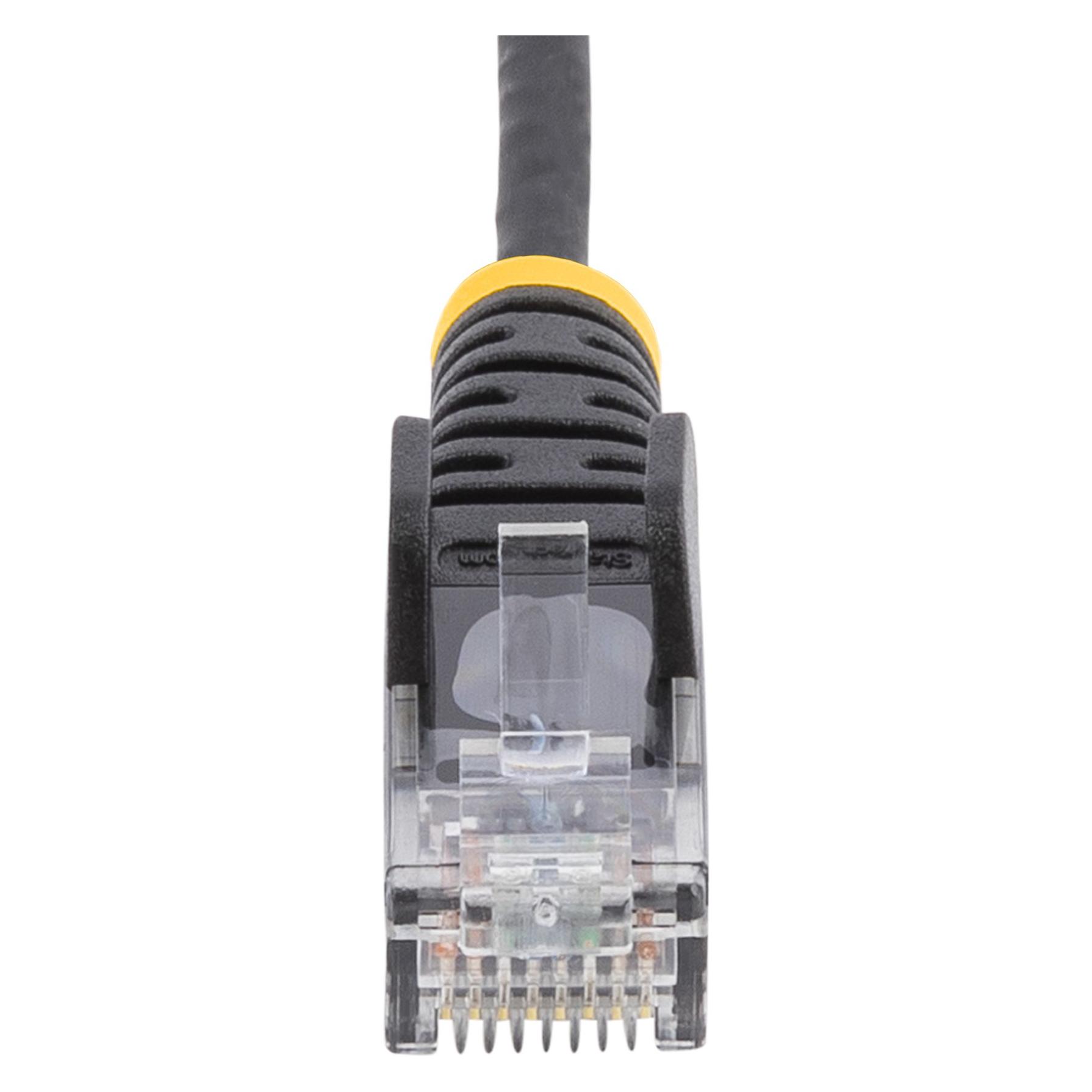 StarTech .com 2m Cat6-Kabel (U/UTP, CAT6, 2 m) (N6PAT200CMBKS)