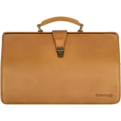 Greenland Nature Doktorkoffer Leder 40 cm, Koffer, Braun