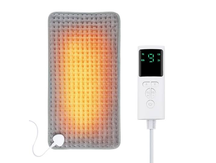 Couverture chauffante électrique pour l'hiver, tapis de massage chauffant, chauffe-pieds et mains, chauffe-lit de camping 110V 220V lavable