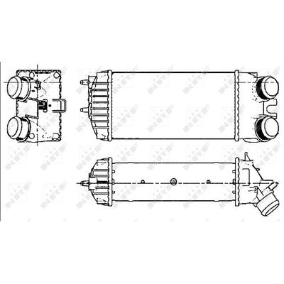 NRF Ladeluftkühler 30278 für Peugeot
