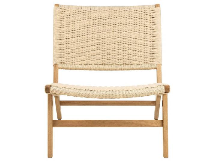 ACTONA GROUP Loungesessel Carson, Eiche, minimalistischer Stil, erhältlich in zwei Farben
