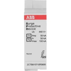 ABB OVR T1-T2 N 50-440s C QS Ersatzmodul, Summenfunkenstrecke T1-T2, Iimp 50kA, Uc 440V