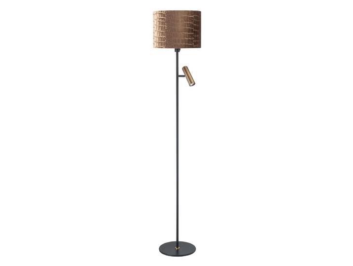 Landelijke vloerlamp Trend zwart met koper brons Highlight - V4730.32 + O4428.41