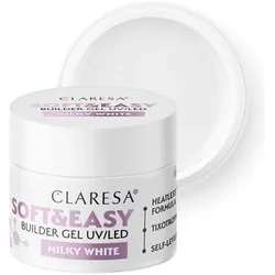 Activeshop, Haargel + Haarwachs, SOFT & EASY Milky White Builder Gel 90g (Haargel, 90 ml)