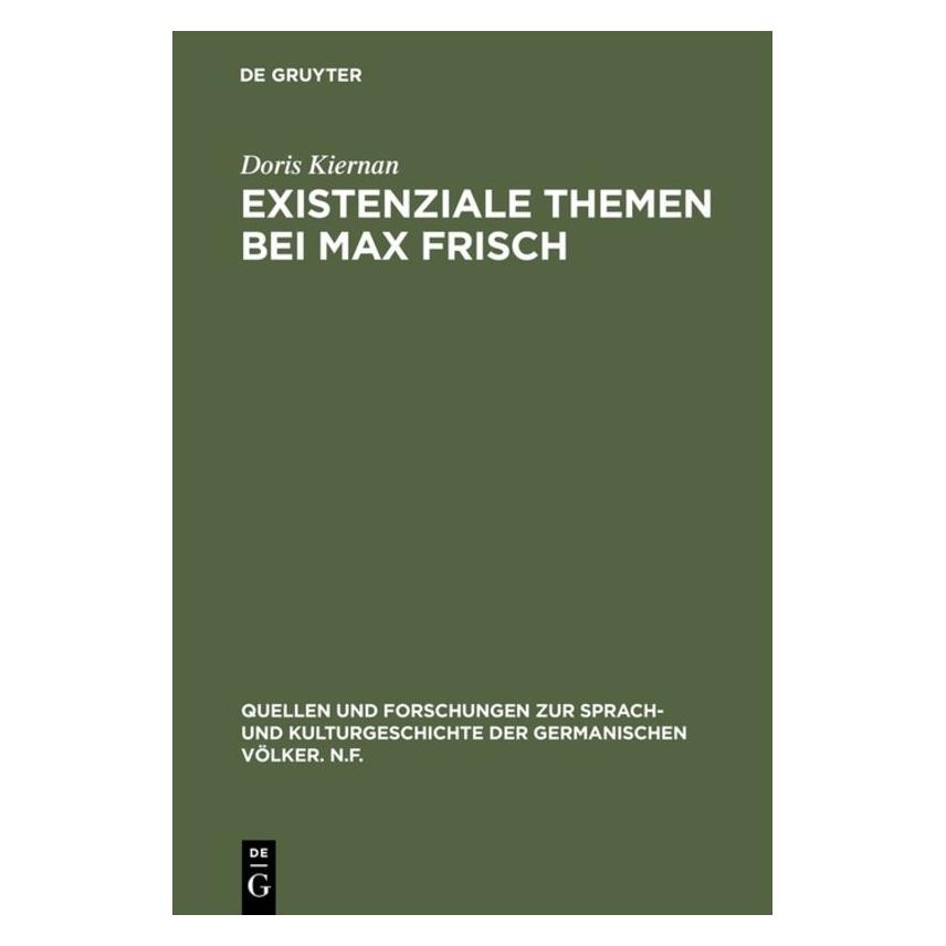 De Gruyter Kiernan:Existenziale Themen bei Max Fri (67760088)
