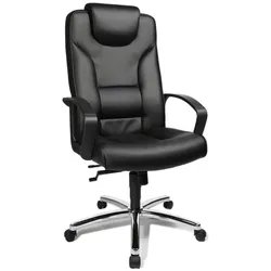 TOPSTAR Drehstuhl Comfort Point 50 schwarz mit Armlehnen