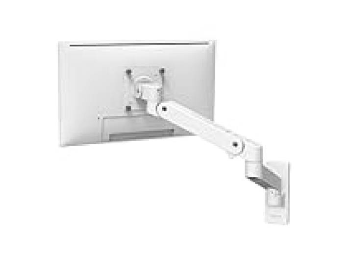 Ergotron Bras Simple LX Pro Premium pour écran Simple, Support Mural VESA – pour écrans jusqu'à 34 Pouces, 4 à 10 kg – Blanc