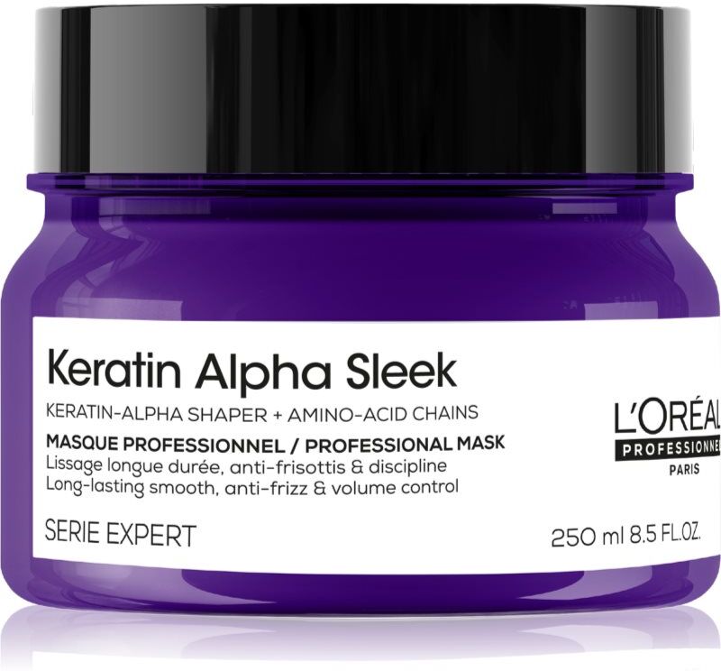 L’Oréal Professionnel Serie Expert Keratin Alpha Sleek masque nourrissant fini lisse 250 ml