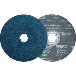 PFERD TOOLS COMBICLICK Fiberscheibe VICTOGRAIN Höchstleistung auf Stahl - 64112680