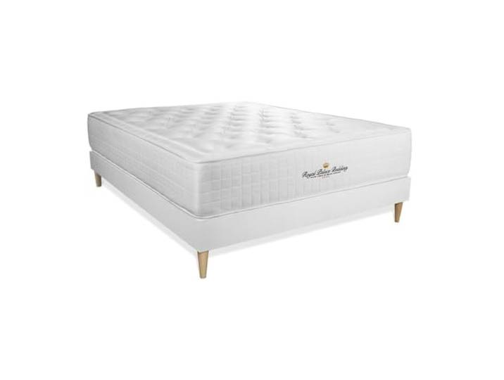 Royal Palace Bedding Matratze Buckingham 160 x 210 cm + Bettgestell mit lattenrost, Härtegrad 2, Memory-Schaum, Höhe : 30