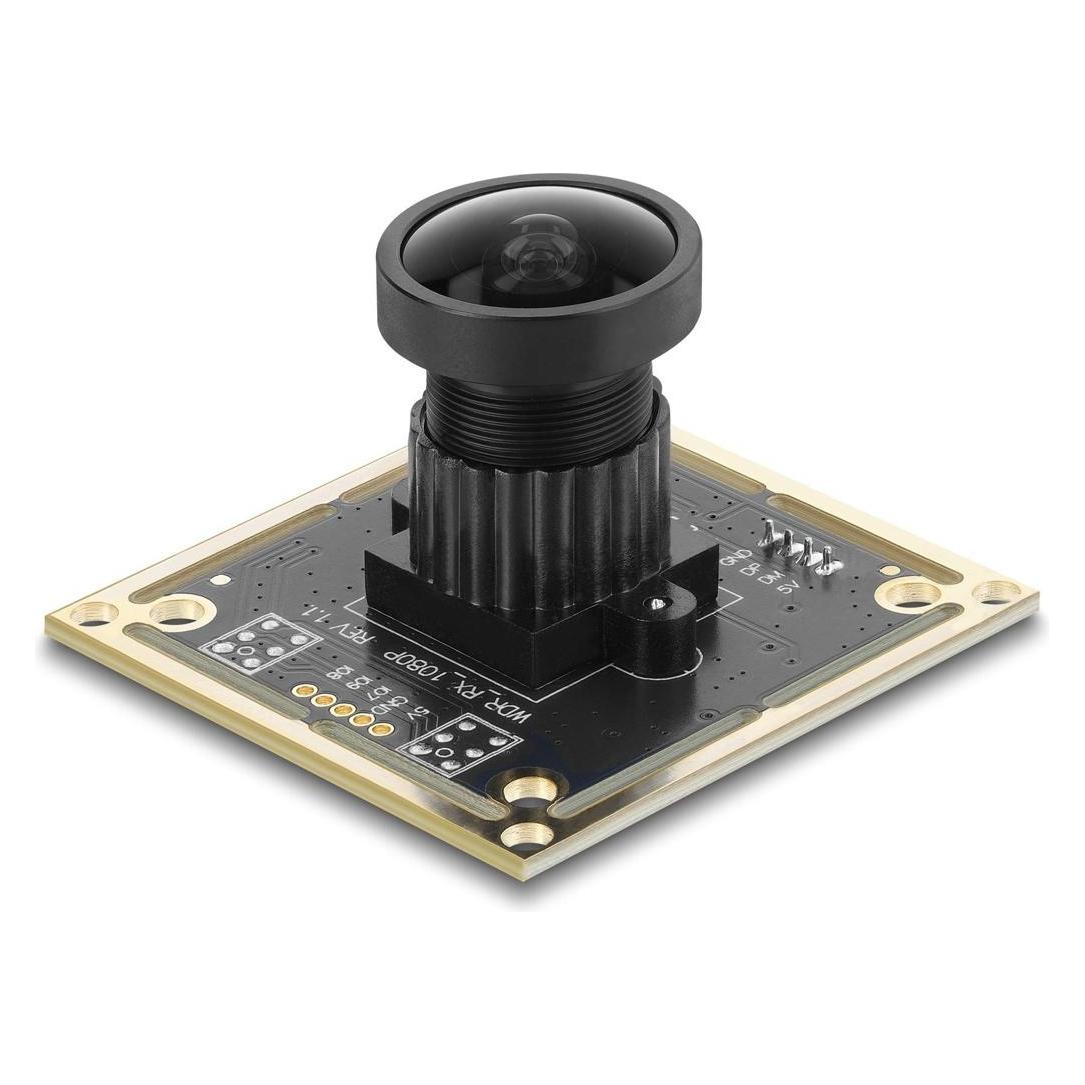 Delock USB 2.0 Kameramodul mit Wide Dynamic Range 1,92 Megapixel 120 V6 Fixfokus (1920 x 1080 Pixels) (96411)