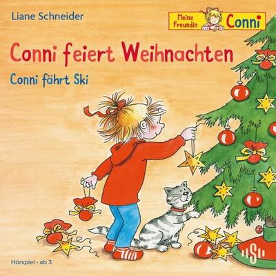 Conni feiert Weihnachten / Conni fährt Ski - Liane Schneider, CD, 9783867424059