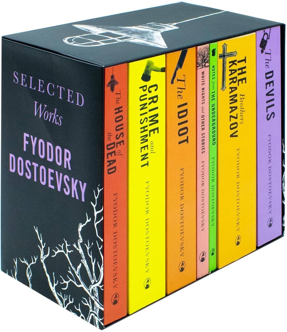 Selected Works of Fyodor Dostoevsky 7 Books Collection Box Set - Fiction - Paperback Classic Editions