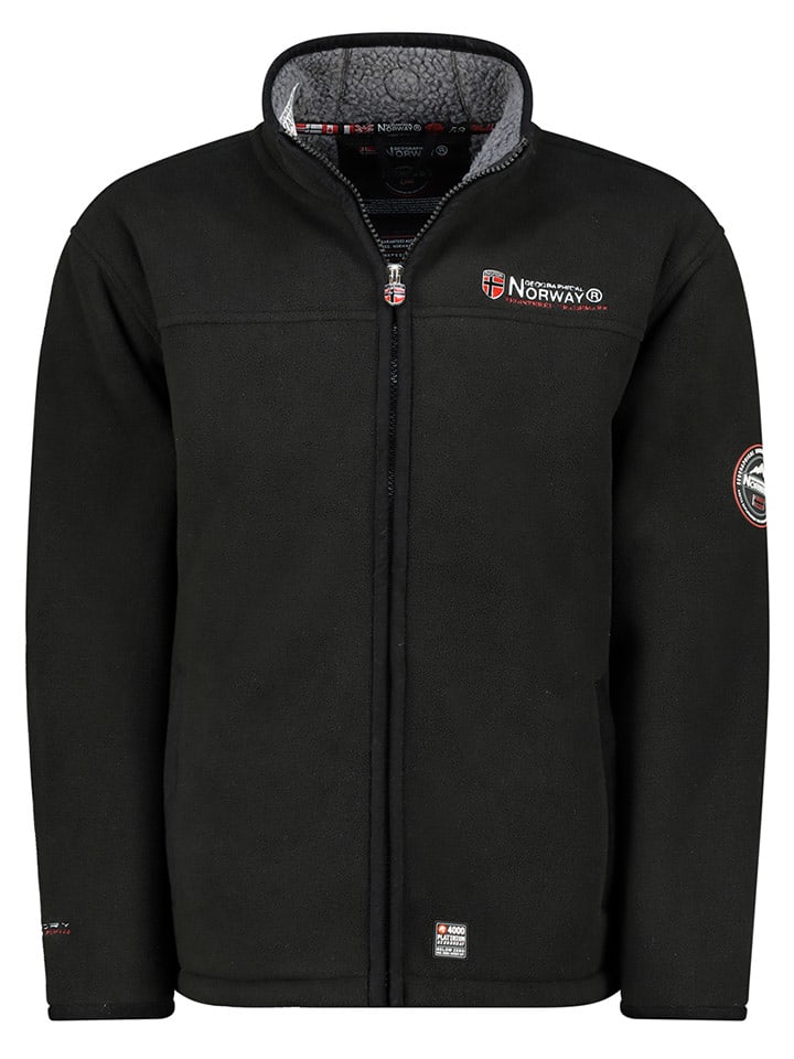 Geographical Norway Fleecejacke in Schwarz - M