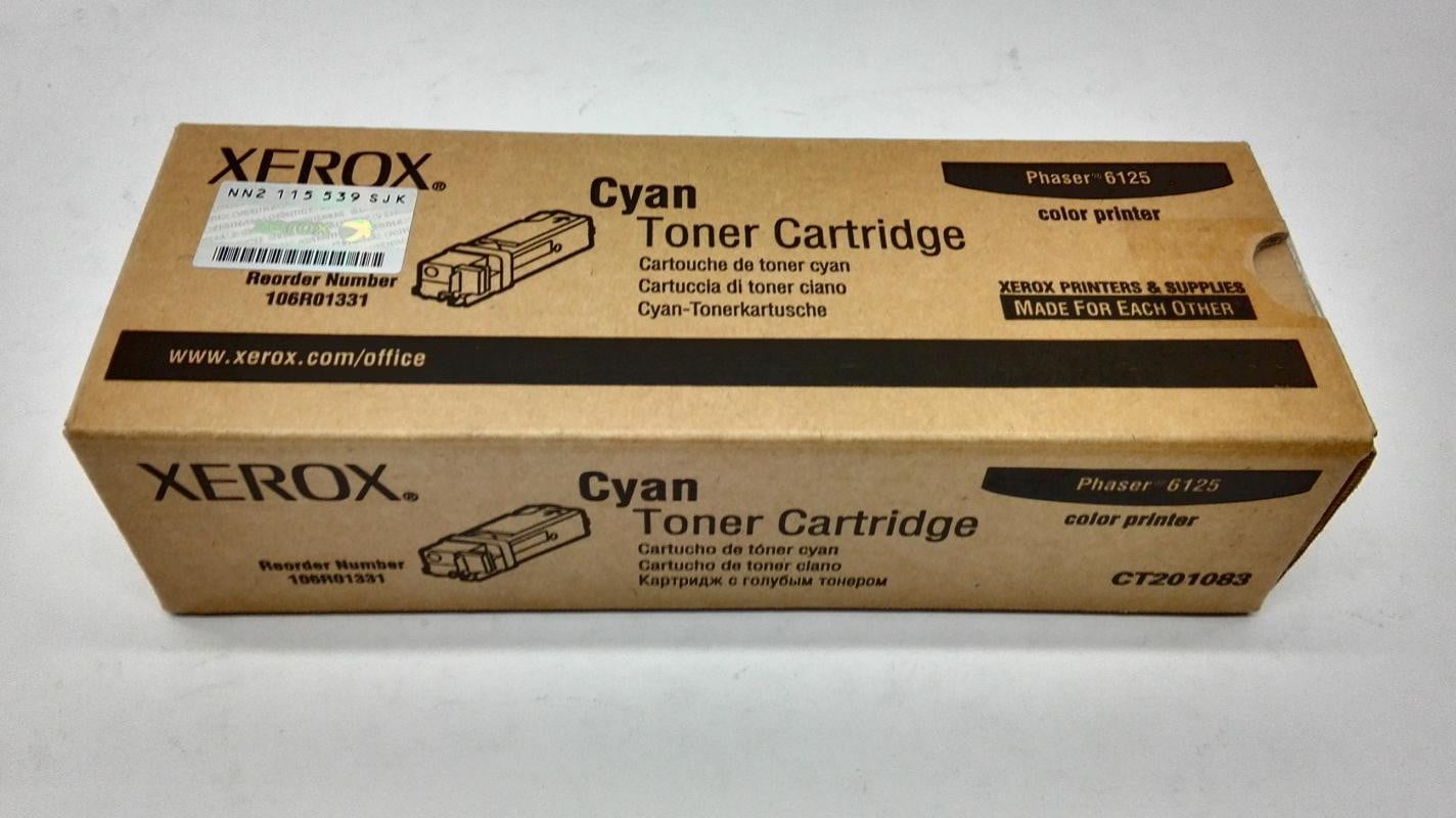 Xerox 106R1331 Laser Toner Cartridge - Cyaan