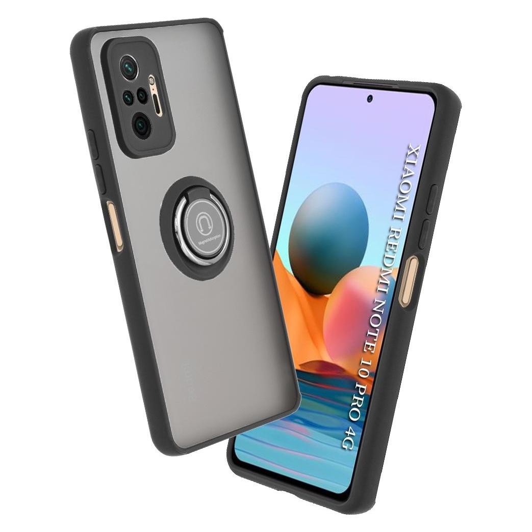 Techsuit - Glinth - Xiaomi Redmi Note 10 Pro / Note 10 Pro Max - Black (Xiaomi Redmi Note 10 Pro, Xiaomi Redmi Note 10 Pro Max) (56337159)