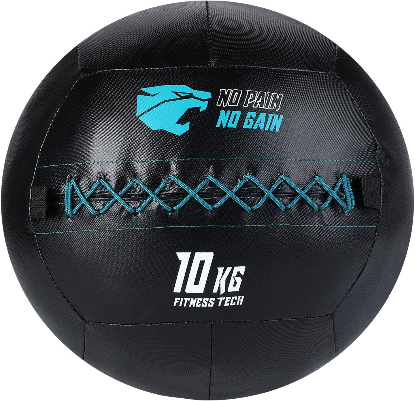 Fitness Tech Gymballs doble costura .  (10 Kg) Negro